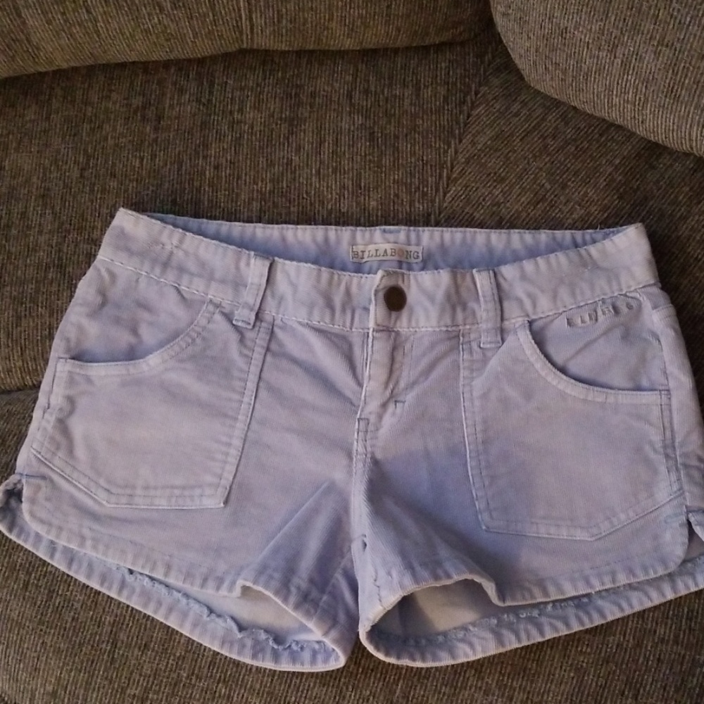Billabong corduroy shorts